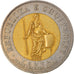 Coin, Albania, 100 Lekë, 2000, Rome, VF(30-35), Bi-Metallic, KM:80
