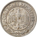 Munten, Duitsland, Weimarrepubliek, 50 Reichspfennig, 1928, Berlin, ZF, Nickel