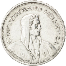 SWITZERLAND, 5 Francs, 1933, Bern, KM #40, AU(50-53), Silver, 31.45, 14.95