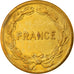 Coin, France, France Libre, 2 Francs, 1944, Philadelphia, VF(30-35), Brass