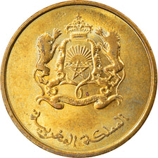 Coin, Morocco, Mohammed VI, 20 Santimat, 2012, Paris, EF(40-45), Brass plated