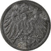 Coin, GERMANY - EMPIRE, 10 Pfennig, 1919, VF(20-25), Zinc, KM:26