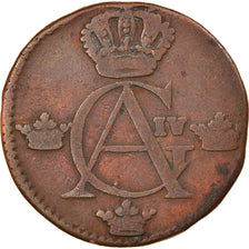 Coin, Sweden, Gustaf IV Adolf, 1/4 Skilling, 1806, VF(20-25), Copper, KM:564