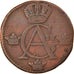 Coin, Sweden, Gustaf IV Adolf, 1/4 Skilling, 1806, VF(20-25), Copper, KM:564