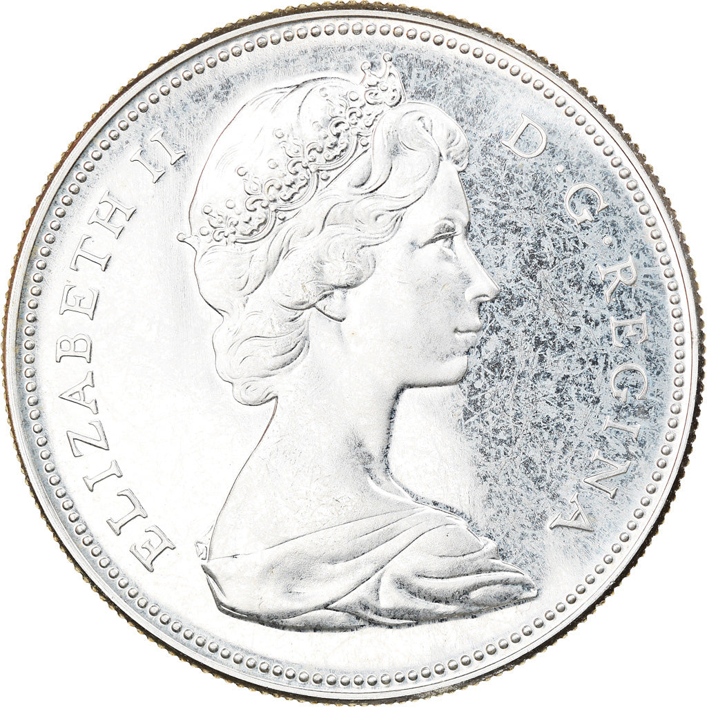 Coin, Canada, Elizabeth II, Dollar, 1967, Royal Canadian Mint, Ottawa