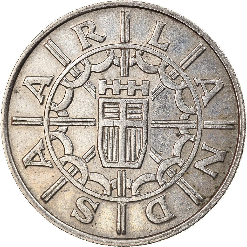 Moneta, SAARLAND, 100 Franken, 1955, Paris, MB+, Rame-nichel, KM:4
