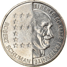 Moneda, Francia, Schumann, 10 Francs, 1986, Paris, MBC, Níquel, KM:958