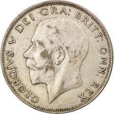 Coin, Great Britain, George V, 1/2 Crown, 1923, VF(20-25), Silver, KM:818.2