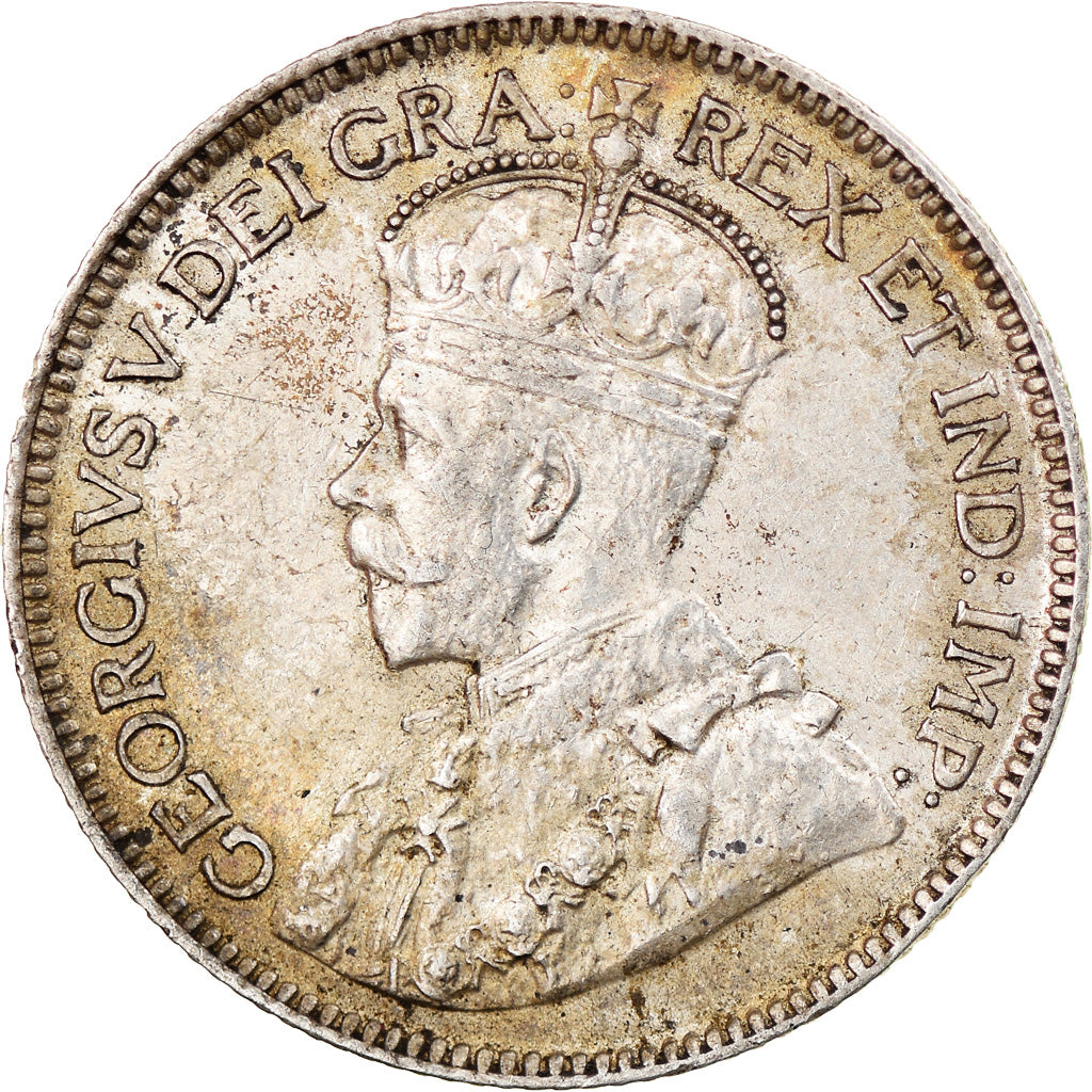 Coin, Canada, George V, 25 Cents, 1917, Royal Canadian Mint, Ottawa, VF(30-35)
