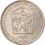 Moneda, Checoslovaquia, 2 Koruny, 1990, BC+, Cobre - níquel, KM:75