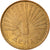 Coin, Macedonia, Denar, 2001, VF(30-35), Brass, KM:2