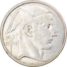 Monnaie, Belgique, 50 Francs, 50 Frank, 1949, TB+, Argent, KM:136.1