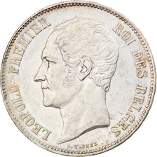 Monnaie, Belgique, Leopold I, 5 Francs, 5 Frank, 1849, TTB, Argent, KM:17