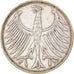 Munten, Federale Duitse Republiek, 5 Mark, 1951, Karlsruhe, FR+, Zilver