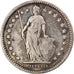 Coin, Switzerland, Franc, 1906, Bern, VF(30-35), Silver, KM:24