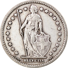 Coin, Switzerland, Franc, 1931, Bern, VF(30-35), Silver, KM:24