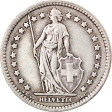 Coin, Switzerland, Franc, 1944, Bern, VF(20-25), Silver, KM:24