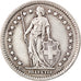 Coin, Switzerland, Franc, 1944, Bern, VF(20-25), Silver, KM:24