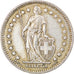 Coin, Switzerland, Franc, 1957, Bern, VF(30-35), Silver, KM:24