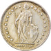 Coin, Switzerland, Franc, 1960, Bern, VF(30-35), Silver, KM:24