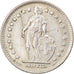 Coin, Switzerland, Franc, 1960, Bern, EF(40-45), Silver, KM:24