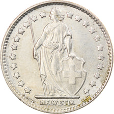 Coin, Switzerland, Franc, 1962, Bern, EF(40-45), Silver, KM:24