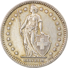 Coin, Switzerland, 2 Francs, 1957, Bern, VF(30-35), Silver, KM:21
