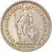 Coin, Switzerland, 2 Francs, 1957, Bern, VF(30-35), Silver, KM:21