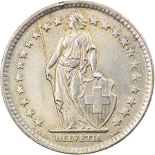 Coin, Switzerland, 2 Francs, 1961, Bern, EF(40-45), Silver, KM:21