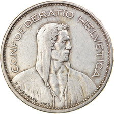 Coin, Switzerland, 5 Francs, 1931, Bern, VF(30-35), Silver, KM:40