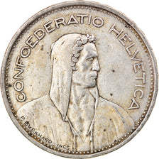 Coin, Switzerland, 5 Francs, 1948, Bern, VF(30-35), Silver, KM:40