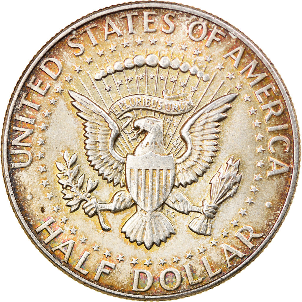 Coin, United States, Kennedy Half Dollar, Half Dollar, 1951, U.S. Mint