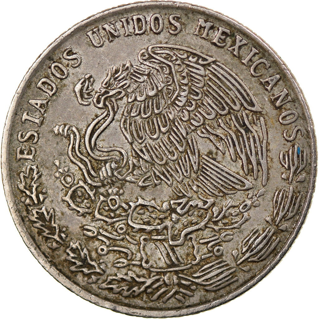 Moneda, México, 20 Centavos, 1977, Mexico City, BC+, Cobre - níquel, KM:442