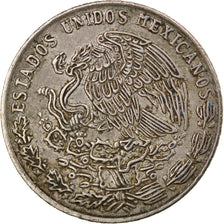 Moneda, México, 20 Centavos, 1977, Mexico City, BC+, Cobre - níquel, KM:442