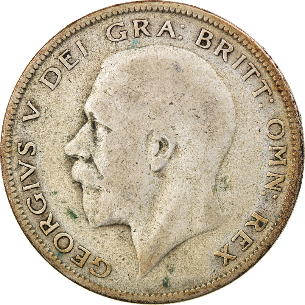 Coin, Great Britain, George V, 1/2 Crown, 1929, VF(30-35), Silver, KM:835