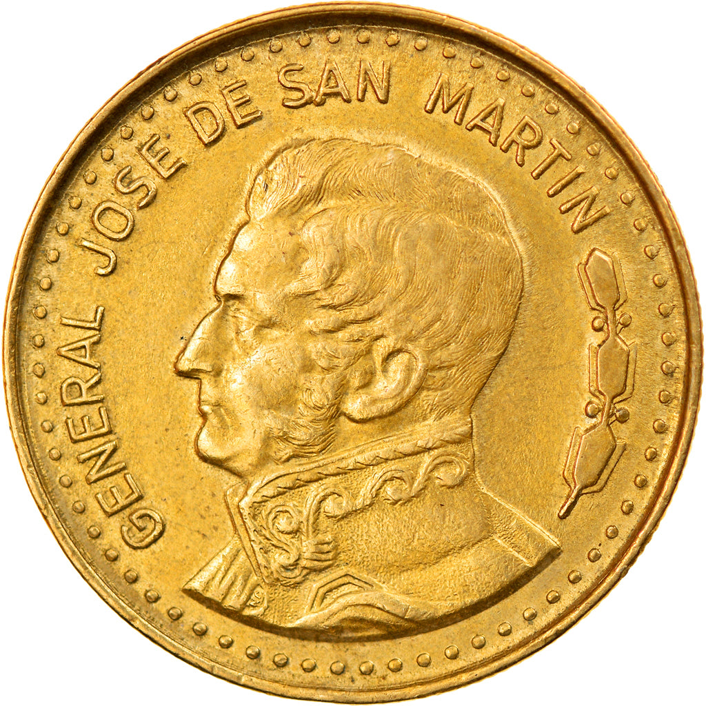 Munten, Argentinië, 100 Pesos, 1979, ZF, Aluminum-Bronze, KM:85