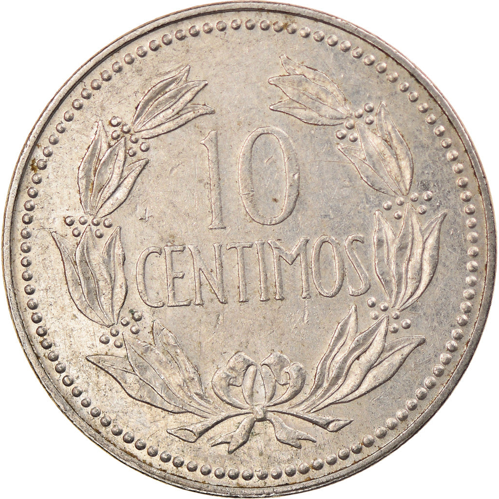 Moneda, Venezuela, 10 Centimos, 1971, Ontario, BC+, Cobre - níquel, KM:A40
