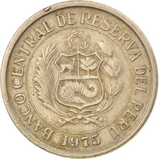Coin, Peru, 5 Soles, 1975, Lima, VF(30-35), Copper-nickel, KM:267