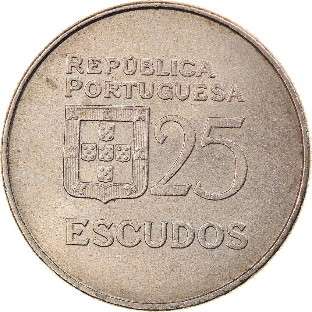 Monnaie, Portugal, 25 Escudos, 1978, TB+, Copper-nickel, KM:607