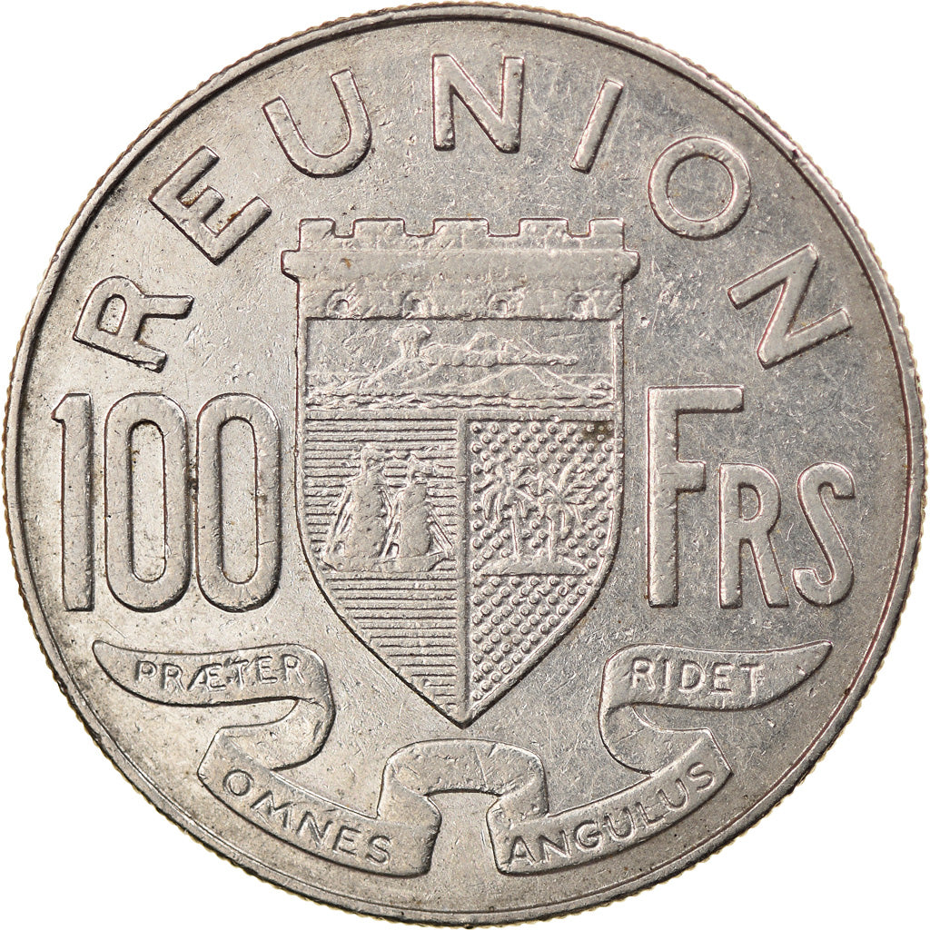 Coin, Réunion, 100 Francs, 1964, VF(30-35), Nickel, KM:13