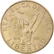 Coin, Chile, 10 Pesos, 1978, Santiago, VF(30-35), Copper-nickel, KM:210