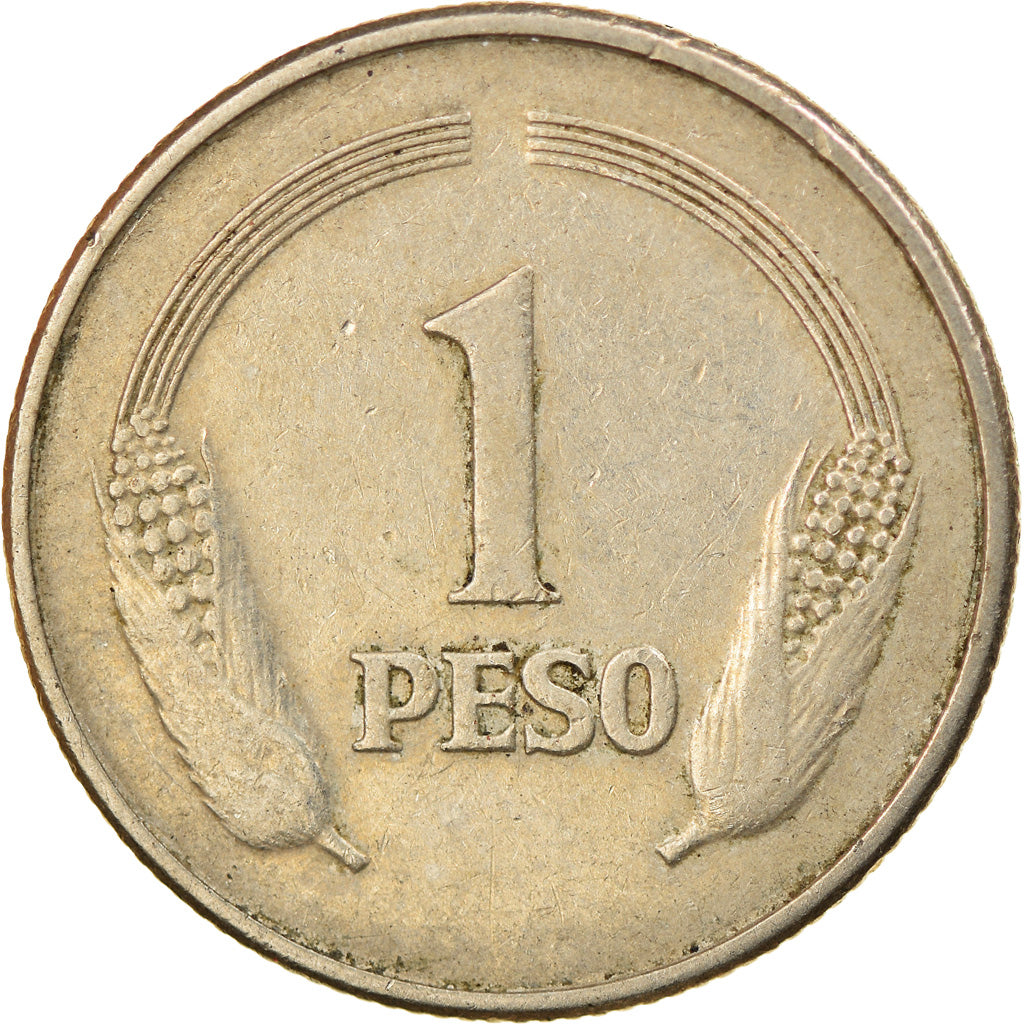 Moneta, Colombia, Peso, 1979, MB, Rame-nichel, KM:258.2