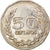 Moneda, Colombia, 50 Centavos, 1978, BC+, Níquel recubierto de acero, KM:244.1