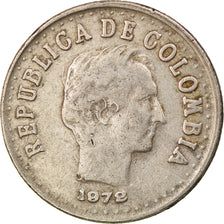 Coin, Colombia, 20 Centavos, 1972, VF(30-35), Nickel Clad Steel, KM:246.1
