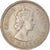 Moneda, Mauricio, Elizabeth II, 1/2 Rupee, 1978, BC+, Cobre - níquel, KM:37.1