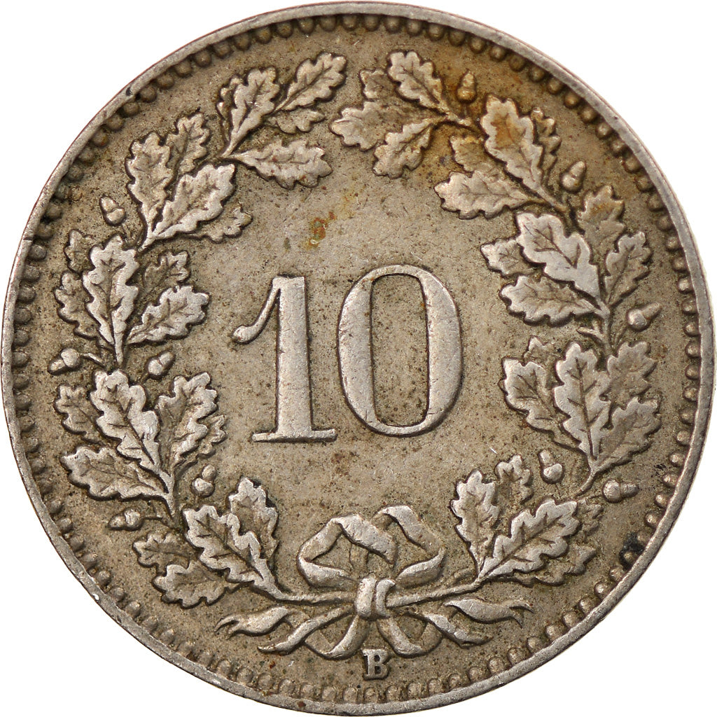 Monnaie, Suisse, 10 Rappen, 1953, Bern, TB+, Copper-nickel, KM:27