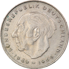 Coin, GERMANY - FEDERAL REPUBLIC, 2 Mark, 1980, Munich, VF(30-35), Copper-Nickel