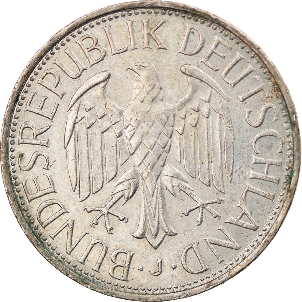 Coin, GERMANY - FEDERAL REPUBLIC, Mark, 1986, Hambourg, VF(30-35)