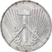 Moneta, NIEMCY - NRD, Pfennig, 1953, Muldenhütten, VF(30-35), Aluminium, KM:5