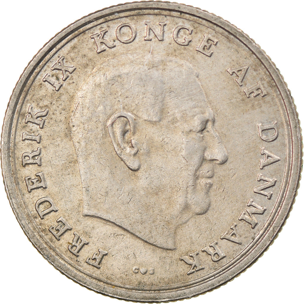 Monnaie, Danemark, Frederik IX, Krone, 1967, Copenhagen, TB, Copper-nickel